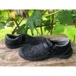Jsport by Jambu Shoes Womens 8 M Blair Clogs Black Faux Leather